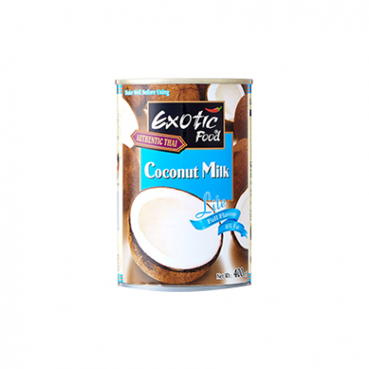 Кокосово мляко Екзотик Фууд 400г Лайт