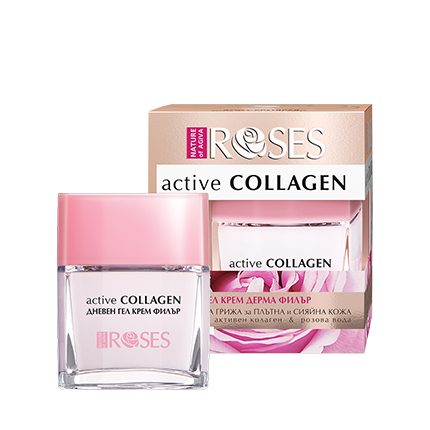 Крем гел за лице Агива 50мл Дневен Активен Колаген Крем гел за лице Агива 50мл Дневен Активен Колаген