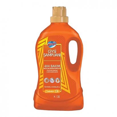 Гел за пране Бинго 3л Оранжев