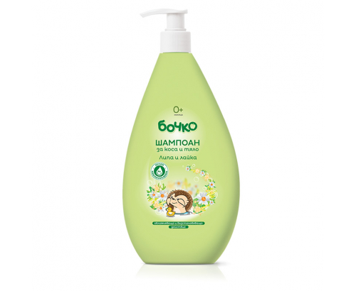 Шампоан Бочко 400мл Липа и лайка Шампоан Бочко 400мл Липа и лайка