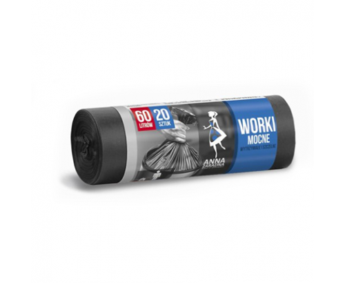 Торби за смет Ана Зарадна 60л 20бр Торби за смет Ана Зарадна 60л 20бр