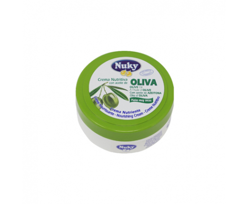 Крем за лице Нъки 200мл Подхранващ с маслина Крем за лице Нъки 200мл Подхранващ с маслина