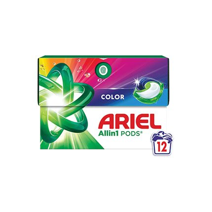 Гел капсули Ариел 12бр Цветно Гел капсули Ариел 12бр Цветно