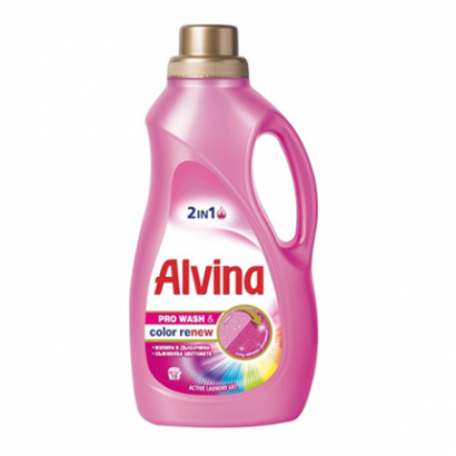 Гел за пране Медикс Алвина 2в1 900мл За бели и цветни тъкани