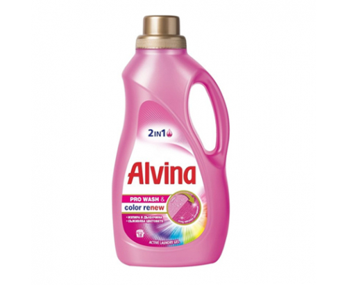 Гел за пране Медикс Алвина 2в1 900мл За бели и цветни тъкани Гел за пране Медикс Алвина 2в1 900мл За бели и цветни тъкани