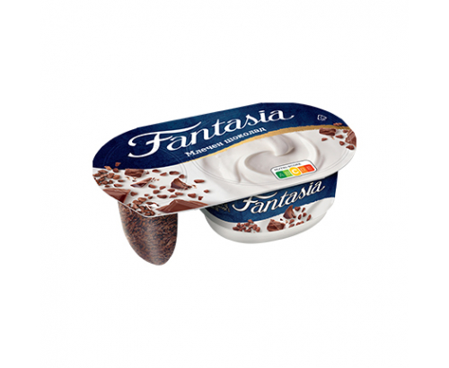 Млечен десерт Данон Фантазия 106г Млечен шоколад Млечен десерт Данон Фантазия 106г Млечен шоколад