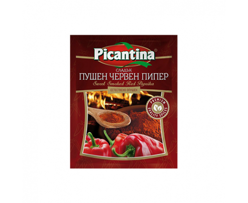 Пушен червен пипер Пикантина 30г Пушен червен пипер Пикантина 30г