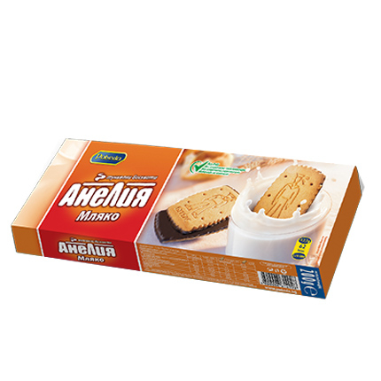 Бисквити Анелия 200г Мляко