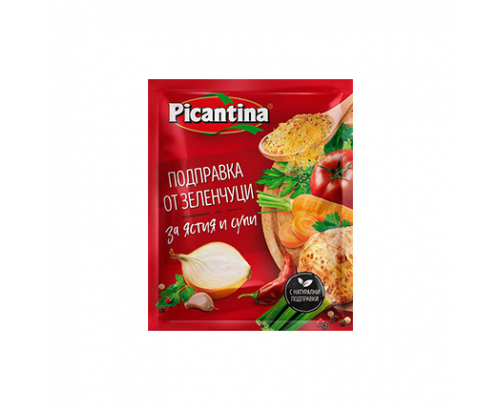 Подправка Пикантина 25г Зеленчуци за ястия и супи Подправка Пикантина 25г Зеленчуци за ястия и супи