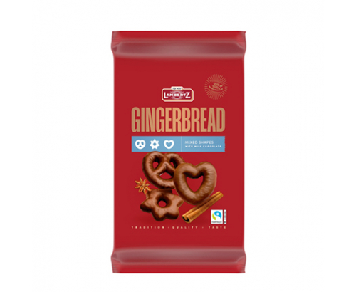 Медени претцели Ламберц 400г С млечен шоколад Медени претцели Ламберц 400г С млечен шоколад