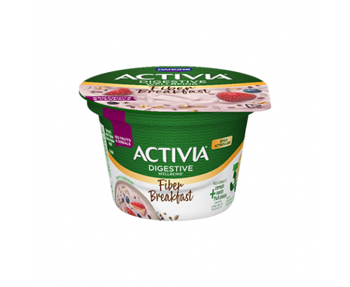 Активиа Закуска 170г С фибри и червени плодове Активиа Закуска 170г С фибри и червени плодове