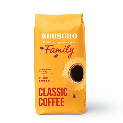 Кафе на зърна Едушо Фемили 1кг Кафе на зърна Едушо Фемили 1кг