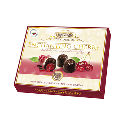 Шоколадови бонбони Омайна Вишна Славянка 182г