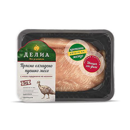 Пуешки шницел от филе Делиа 400г