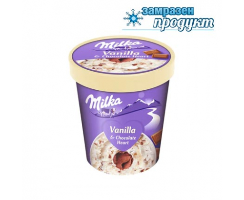 Сладолед Милка 326г Ванилия Сладолед Милка 326г Ванилия