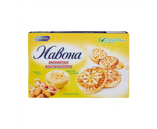 Бисквити Навона 200г Фъстъчен крем Бисквити Навона 200г Фъстъчен крем