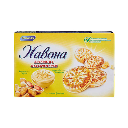 Бисквити Навона 200г Фъстъчен крем