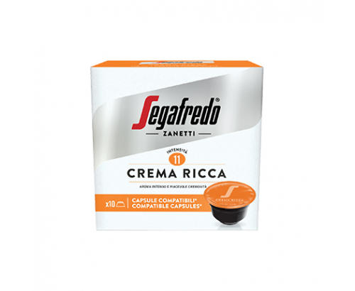 Кафе капсули Сегафредо Долче Густо 10бр Крема рика Кафе капсули Сегафредо Долче Густо 10бр Крема рика