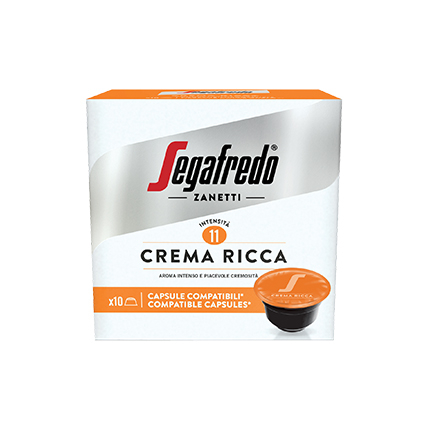 Кафе капсули Сегафредо Долче Густо 10бр Крема рика