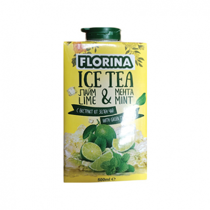 Студен чай Флорина 500мл Лайм и мента