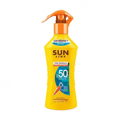 Слънцезащитно мляко - спрей Сън Лайк 200мл SPF50