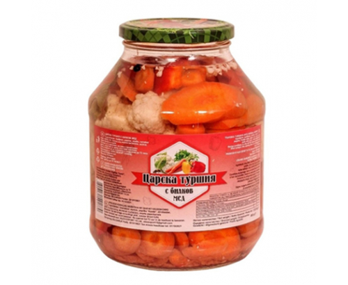 Царска Туршия Попкирилов 1,65кг С билков мед Царска Туршия Попкирилов 1,65кг С билков мед