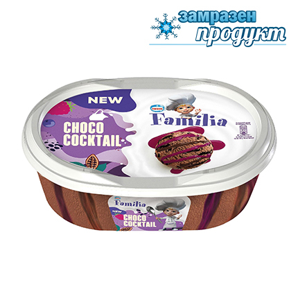 Сладолед Фамилия 345г Шоко Коктейл