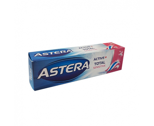 Паста за зъби Астера Актив + Тотал Сенситив 110г Паста за зъби Астера Актив + Тотал Сенситив 110г