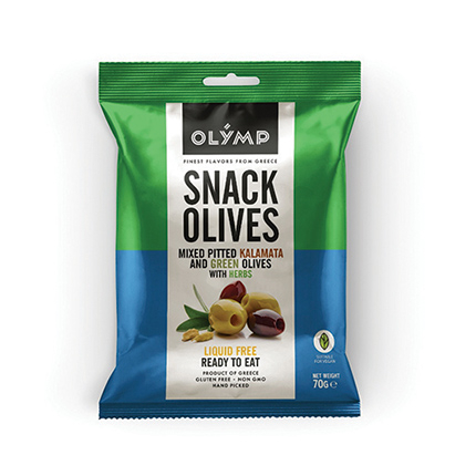 Маслини снакс 70г Микс с билки