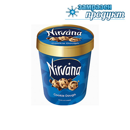 Сладолед Нирвана 420мл Бисквитено тесто