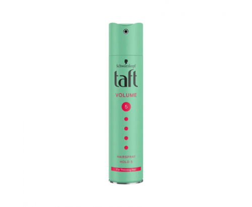 Лак за коса Тафт 250мл Обем Ниво 5 Лак за коса Тафт 250мл Обем Ниво 5