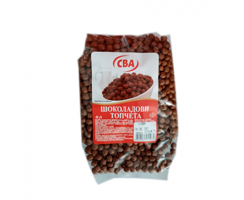 Шоколадови топчета СВА 250г Шоколадови топчета СВА 250г