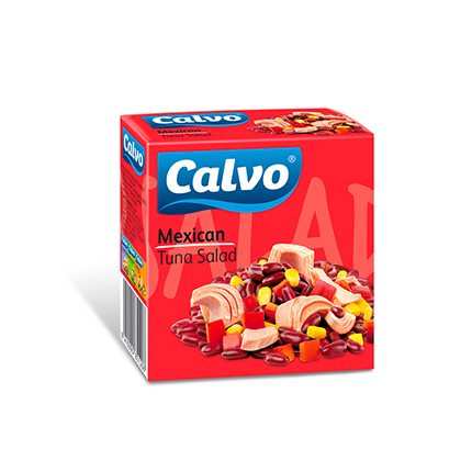 Мексиканска салата Калво 150г С риба тон