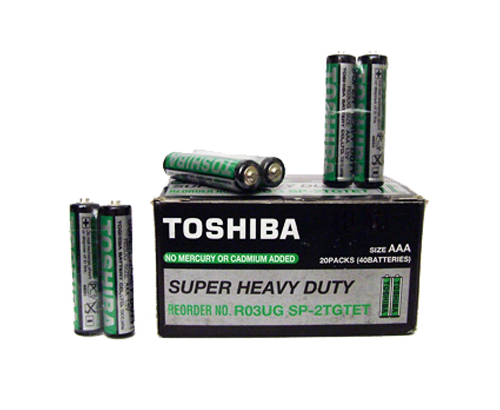 Батерии Тошиба 2бр R03UG