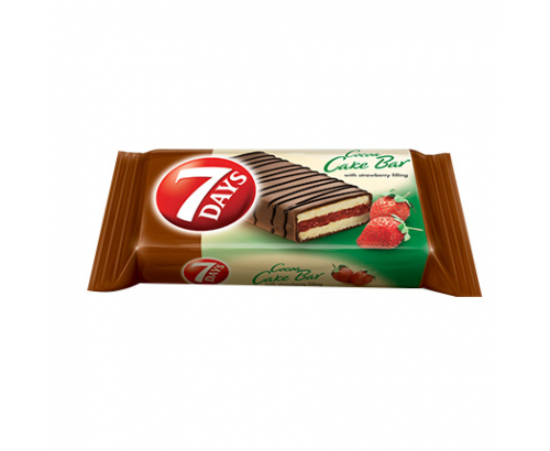 Кейк бар 7 Дейс 30г Ягода с какаова глазура Кейк бар 7 Дейс 30г Ягода с какаова глазура