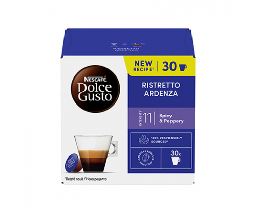 Кафе капсули Нескафе Долче Густо 30бр Ристрето Арденза Кафе капсули Нескафе Долче Густо 30бр Ристрето Арденза