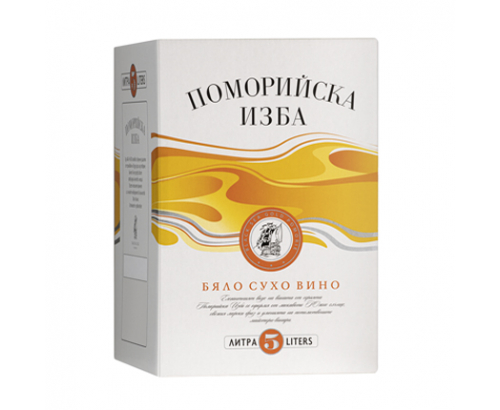 Вино Поморийска Изба 5л Трапезно Бяло Вино Поморийска Изба 5л Трапезно Бяло