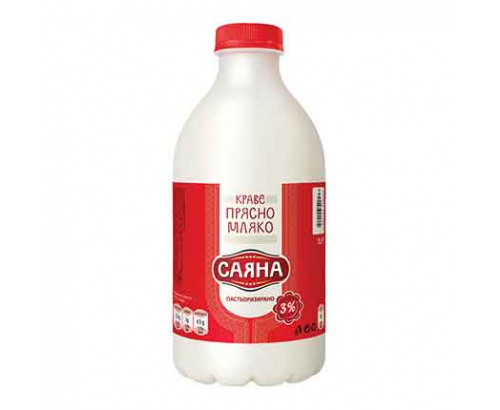 Прясно мляко Саяна 3% 1л Прясно мляко Саяна 3% 1л