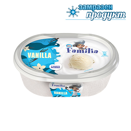 Сладолед Фамилия 345г Ванилия