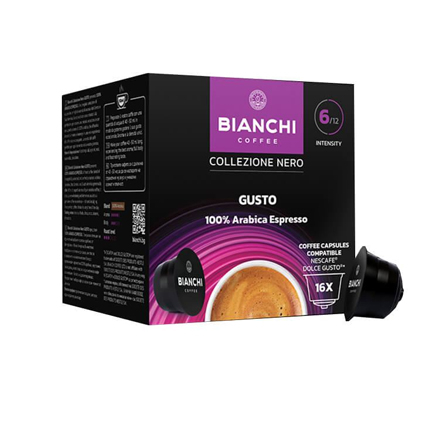 Кафе капсули Бианчи 16бр 100% Арабика