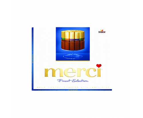 Шоколадови бонбони Мерси 250г Млечна селекция Шоколадови бонбони Мерси 250г Млечна селекция