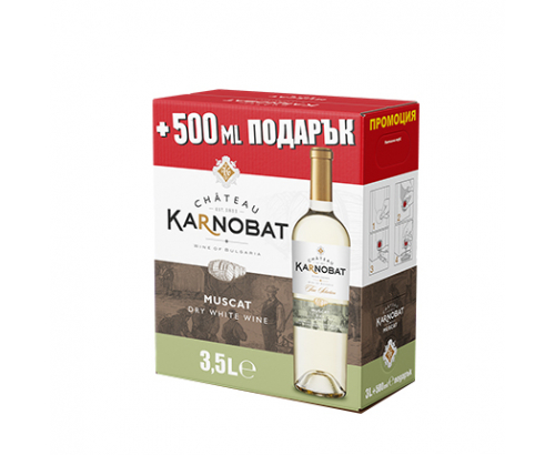 Вино Шато Карнобат 3л Мускат Вино Шато Карнобат 3л Мускат