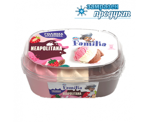 Сладолед Фамилия 433г Неаполитана Сладолед Фамилия 433г Неаполитана