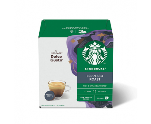 Кафе капсули Старбъкс 12г Тъмно Еспресо Роуст Кафе капсули Старбъкс 12г Тъмно Еспресо Роуст