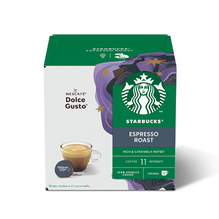 Кафе капсули Старбъкс 12г Тъмно Еспресо Роуст