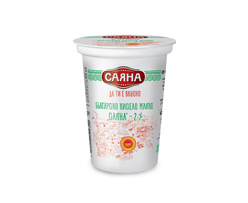 Кисело мляко Саяна 2% 400г ЗНП Кисело мляко Саяна 2% 400г ЗНП