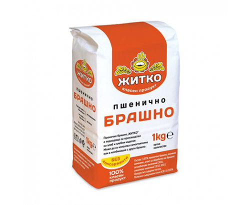Брашно Житко 1кг Тип 650 Брашно Житко 1кг Тип 650