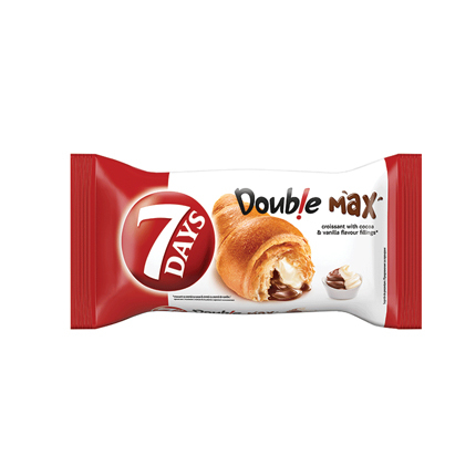 Кроасан 7 Дейс Дабъл 92г Ванилия и какао