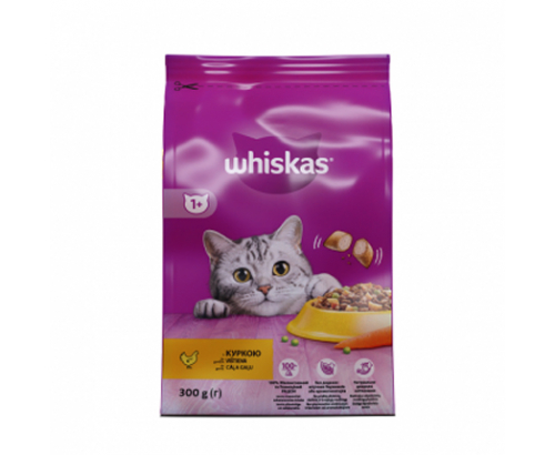 Храна за котки Уискас 300г Пилешко Месо Храна за котки Уискас 300г Пилешко Месо