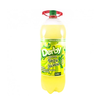 Газирана напитка Дерби 3л Бъз и лимон
